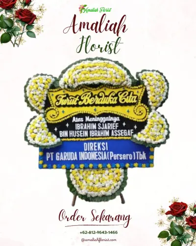 Papan Bunga Duka di Argodadi