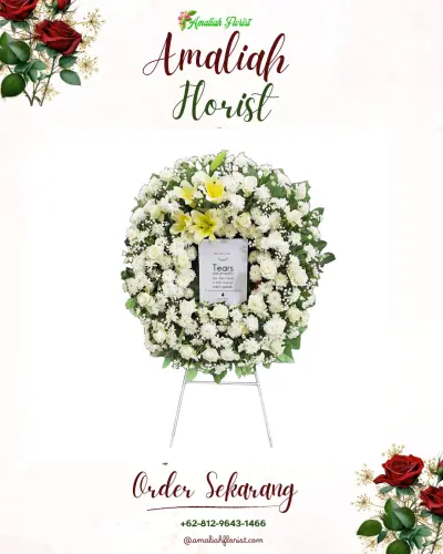 Krans Bunga Duka Cita di Argodadi